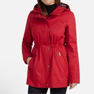 Hunter Ladies Water Resistant Cotton Smock Rain Jacket NWT